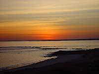 Cape Leveque beach at sun