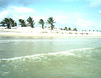 La spiaggia di Mangue Seco