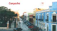 Il centro coloniale di Campeche