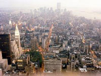 NYC view from the Empire Stat