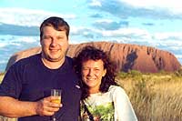 waiting 4 the sunset at ULURU