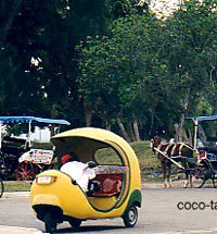 Coco-taxi per turisti