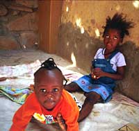 bambini di Twyfelfontein
