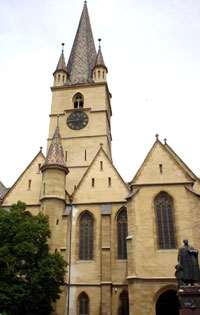 Sibiu - la Cattedrale Evangelica