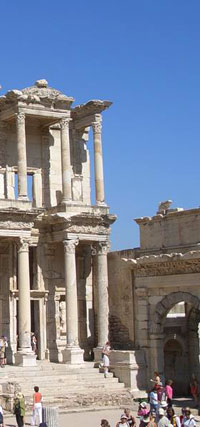 biblioteca Celso Efeso Turchia