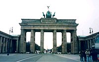 Porta di Brandeburgo a Berlino