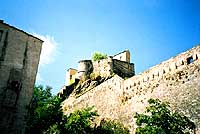 la cittadella di corte, detta nido d'aquila