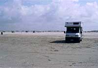 Sulla spiaggia di Robe