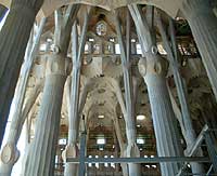 Interni della Sagrada Familia