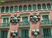 Edificio sulla Rambla