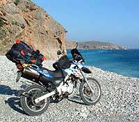 Una spiaggia di chora Sfakion