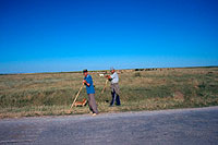 Nord est lavoratori e girasoli