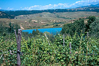 Pirin paesaggio con lago