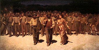 Quarto Stato, Pelizza da Volpedo