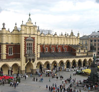 Piazza del mercato di Cracovia