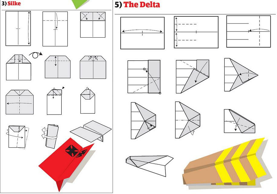 Tutti aviatori: aerei e aeroplanini di carta! - Sottocoperta.Net