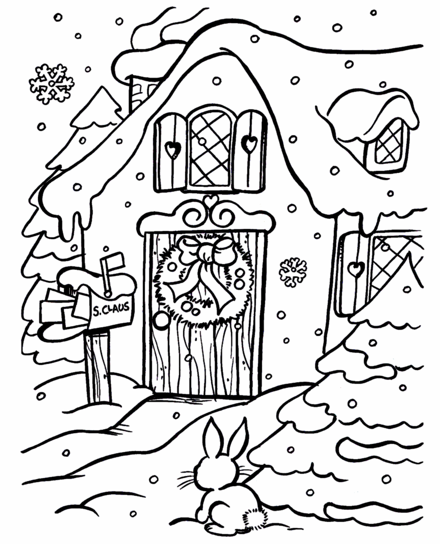 Disegni Casette Di Natale.Disegni Di Natale Da Colorare Sottocoperta Net