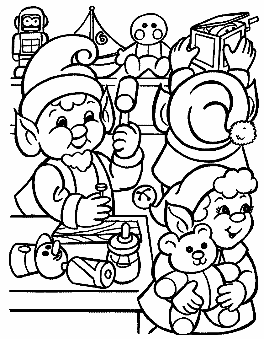 Disegni da colorare: Natale