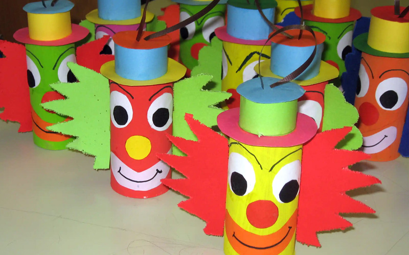 Lavoretti Di Natale Per Bambini Con Rotoli Di Carta Igienica.Lavoretti Di Carnevale Con I Rotoli Di Cartone Sottocoperta Net