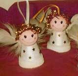 Lavoretti Di Natale Con Vasetti Di Terracotta.Segnaposti Di Natale Sottocoperta Net