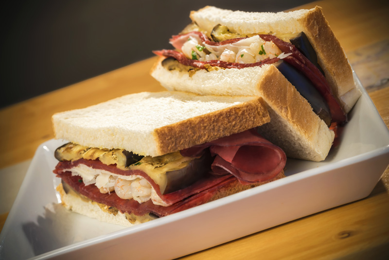 Tramezzini Con Bresaola Gam