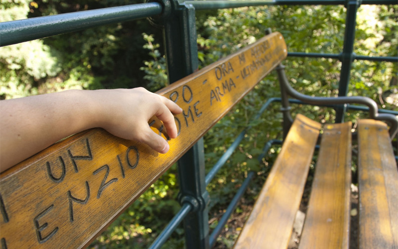 La via della Poesia e il percorso delle Fontane, a Merano