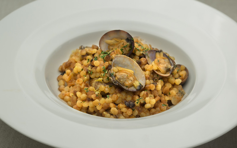 Fregola con le arselle