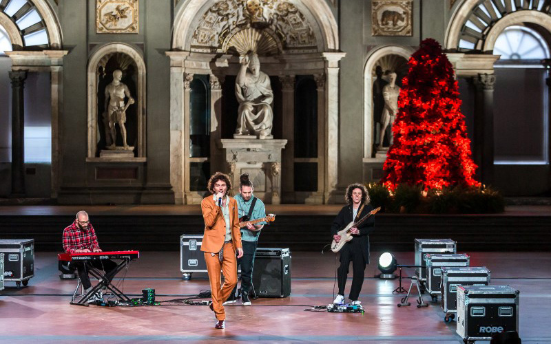 Capodanno 2021 da Palazzo Vecchio, Firenze