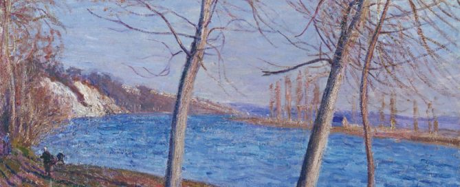 Alfred Sisley, Sulla riva del fiume a Veneux, 1881, olio su tela, ©Johannesburg Art Gallery