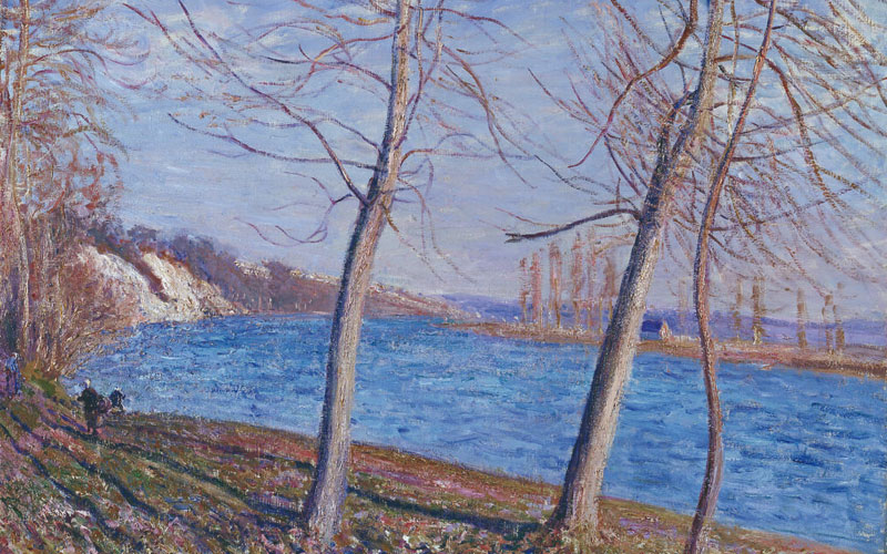 Alfred Sisley, Sulla riva del fiume a Veneux, 1881, olio su tela, ©Johannesburg Art Gallery