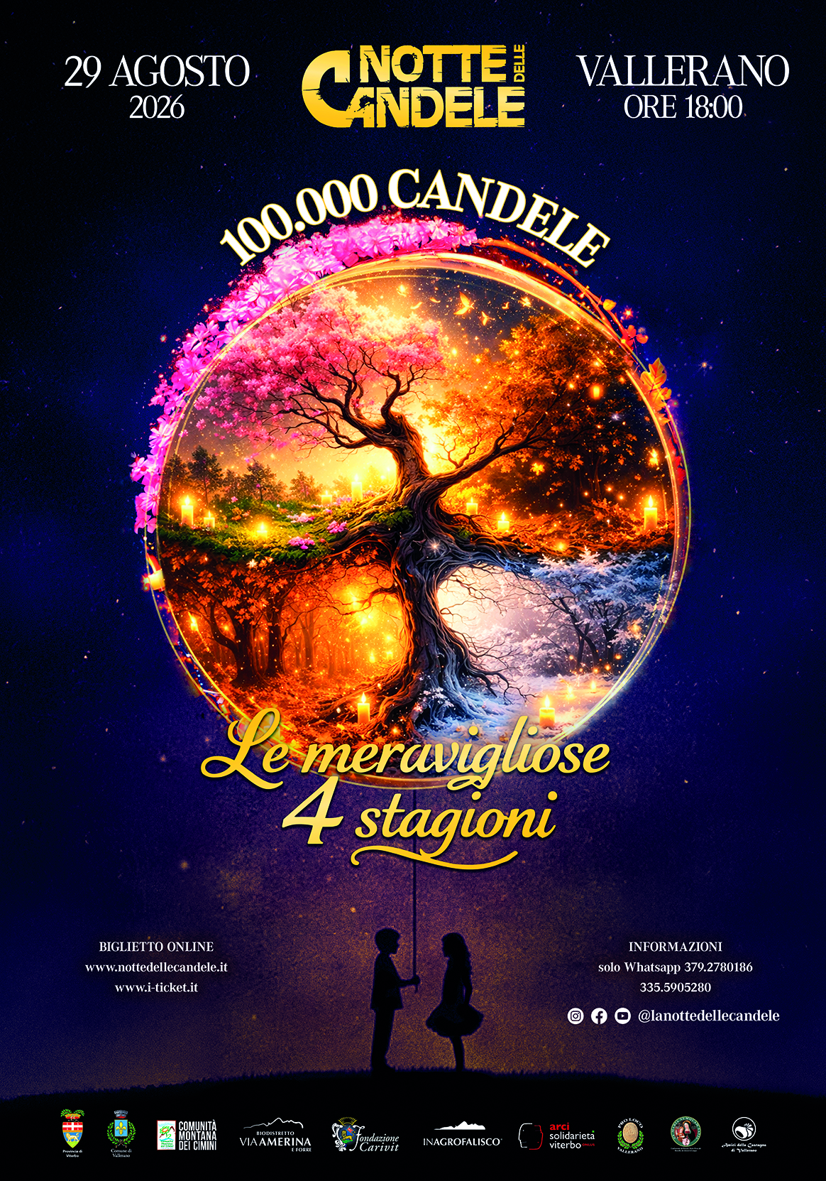 locandina Notte delle Candele 2026