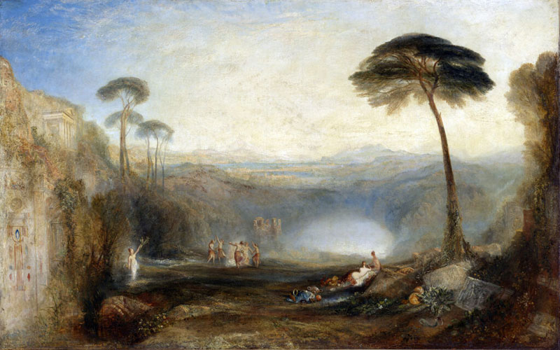 Photocredits: Joseph Mallord William Turner, Il ramo d’oro; esposto nel 1834; olio su tela, mm 1041 × 1638; Londra, Tate; © Tate